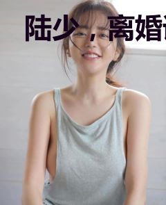 陆少，离婚请签字
